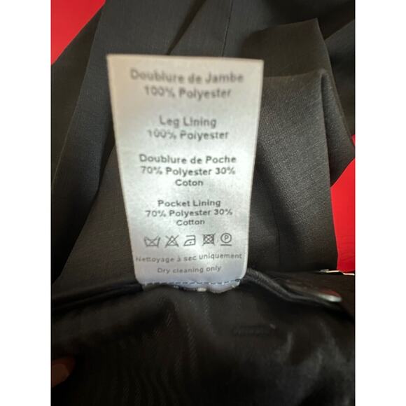 Louis Vuitton Mens Cigaret Gray Wool Slim Uniform Trouser Pant Size EU 44 NWT - Picture 15 of 16